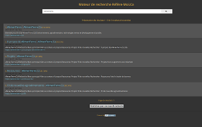 Moteur de recherche REFR.