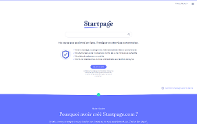Moteur de recherche StartPage.